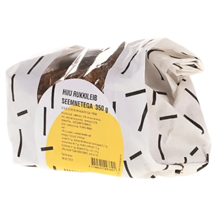 Hiiumaa Köök Ja Pagar Hiiu Rukkileib Seemnetega 350 G