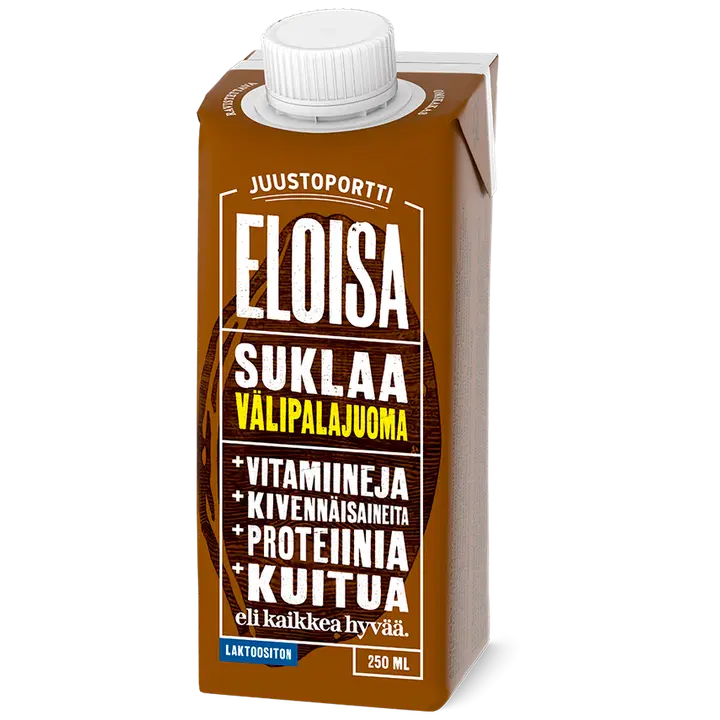 Juustoportti Eloisa välipalajuoma 250 ml suklaa laktoositon, gluteeniton