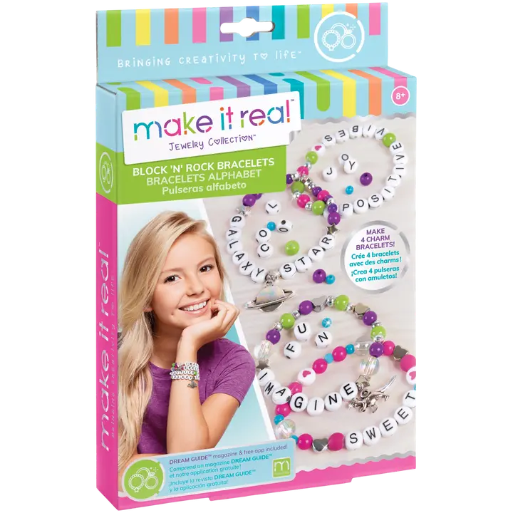 Make It Real Rannekorujen valmistussetti, erilaisia