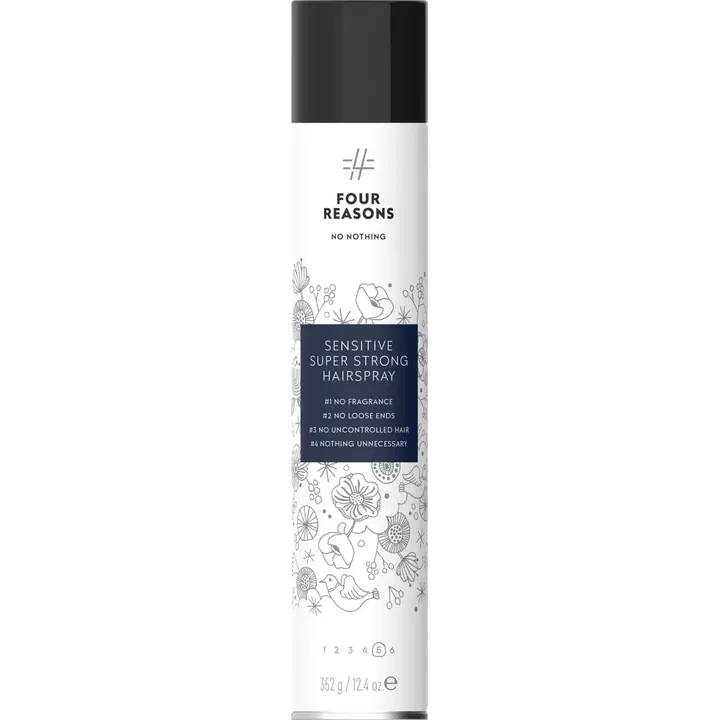 Four Reasons No Nothing Sensitive Super Strong Hairspray hiuskiinne 500 ml
