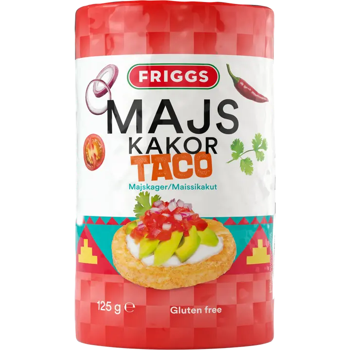 Friggs Gluteeniton Taco Maissikakku 125g
