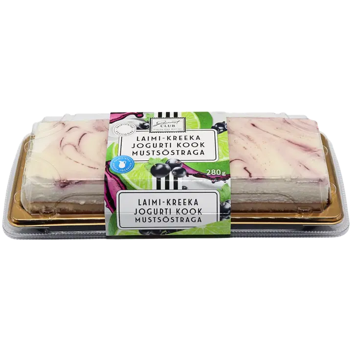 Gourmet Club Laimi Kreeka Jogurti Kook Mustasõstraga 280 g
