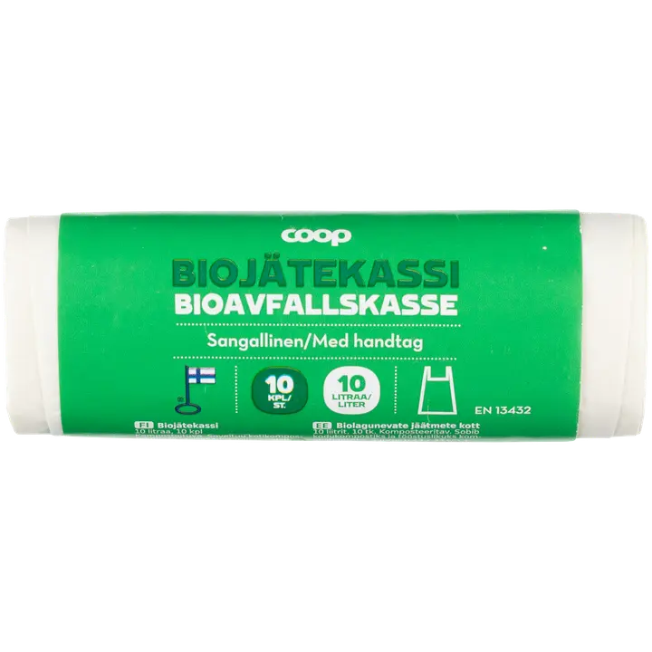 Coop biojätekassi 10 l 10 kpl