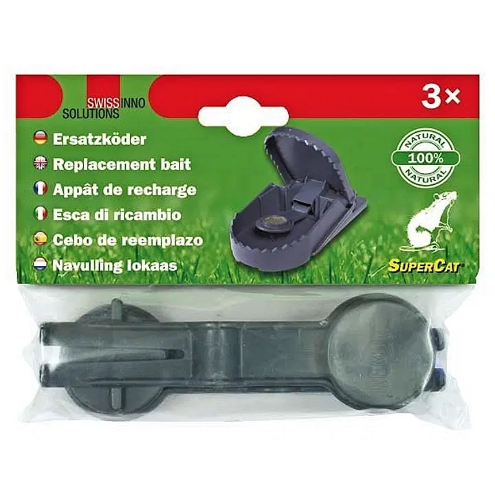 SuperCat syötti rotanloukkuun 3kpl