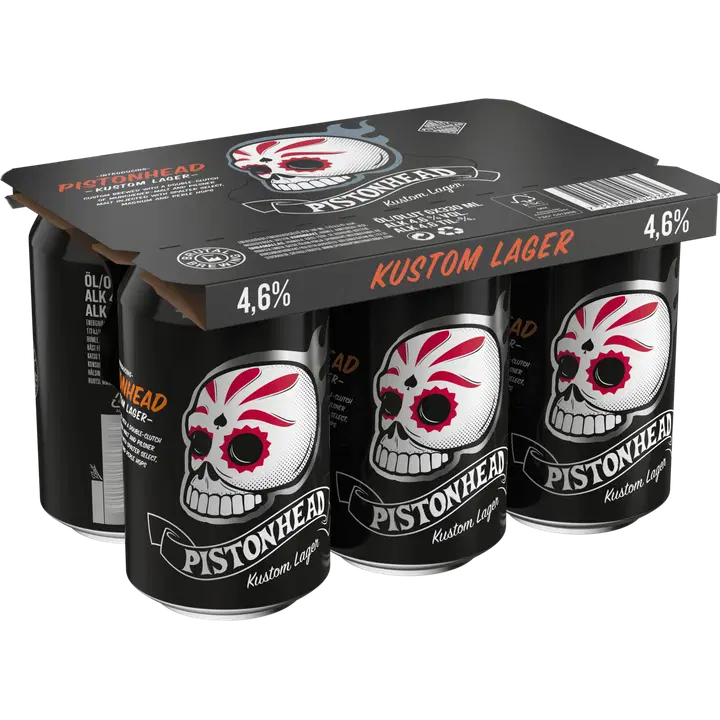 Pistonhead Kustom Lager 4,6% 0,33l 6-pack