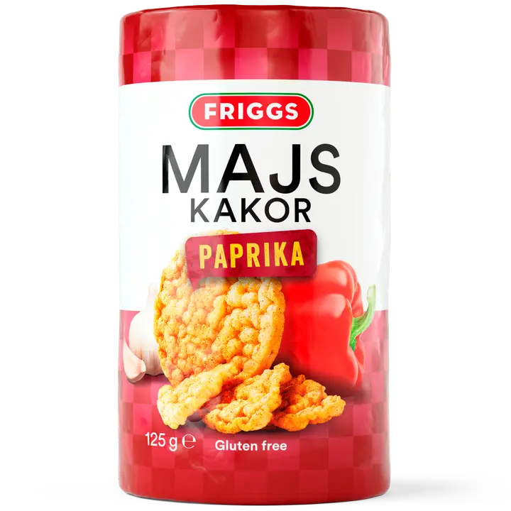 Friggs Gluteeniton Maissikakku Paprika 125g