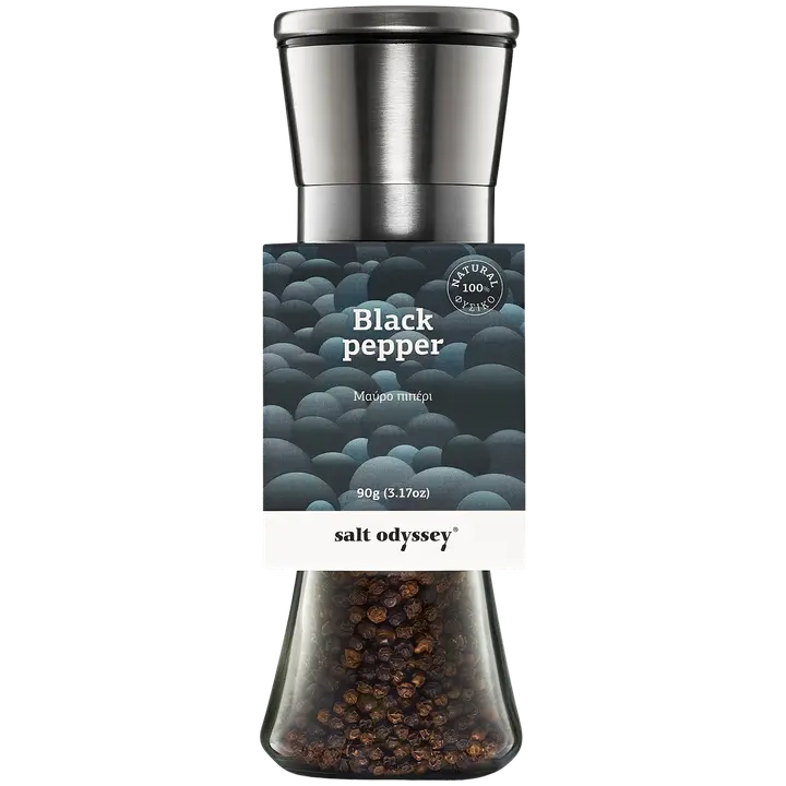 Salt Odyssey must pipar veskis 80 g