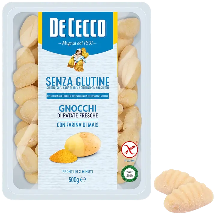 De Cecco Gnocchi Di Patate Gluteenittomat perunagnocchit 500g