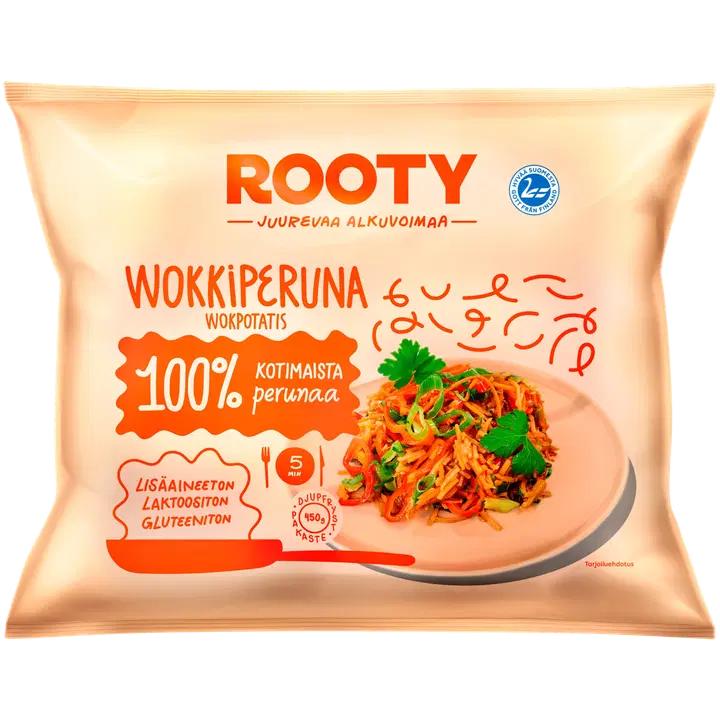 Rooty külmutatud Wokikartul 450 g