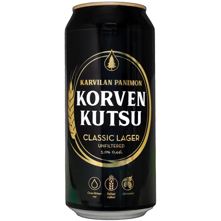 Karvilan Panimo Korven Kutsu Classic Lager 5,0% 0,44l tlk