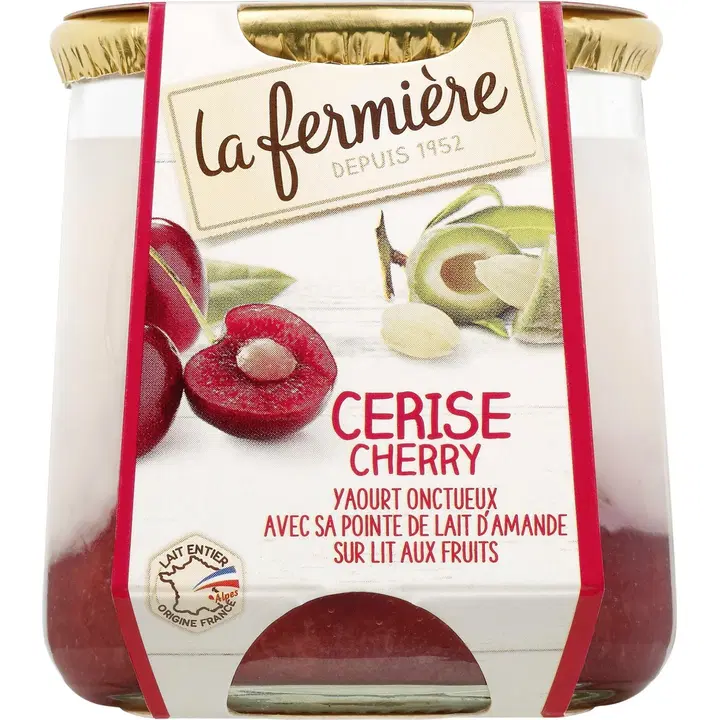 La Fermiere Kirsikkajogurtti 160g