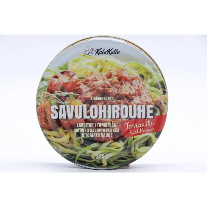 Kala-Kallen Savulohirouhe tomaattikastikkeessa 235 g
