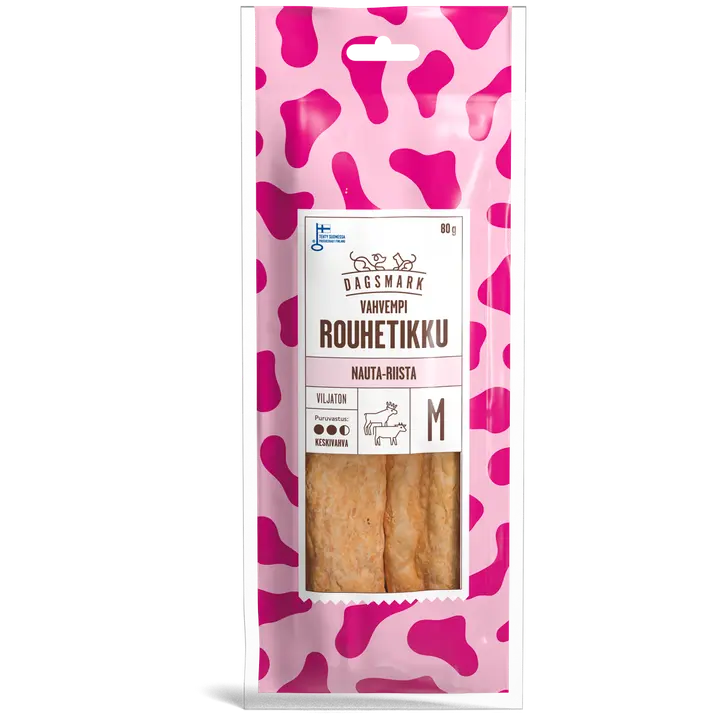 Dagsmark Rouhetikku nauta-riista M, 80 g