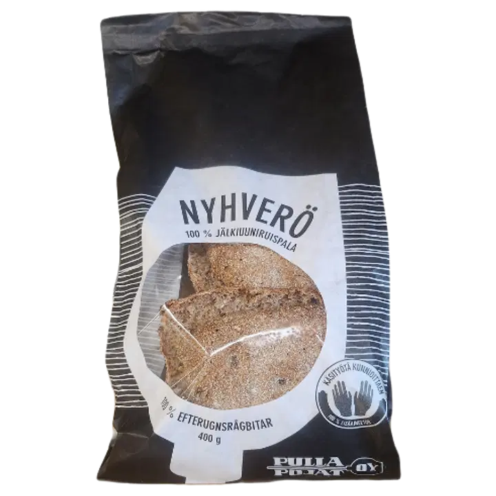 Pulla-Pojat nyhverö ruispalat 6 kpl 400 g