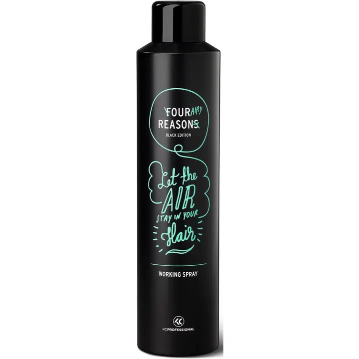 KC Professional Four Reasons Black Edit Working Spray muotoilusuihke 300 ml
