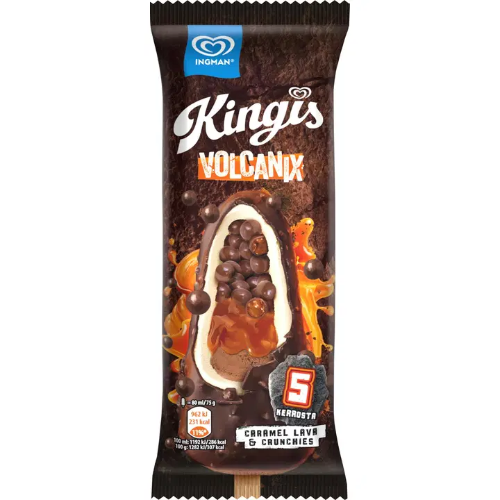 Kingis Volcanix Jäätelöpuikko 80ml/75g