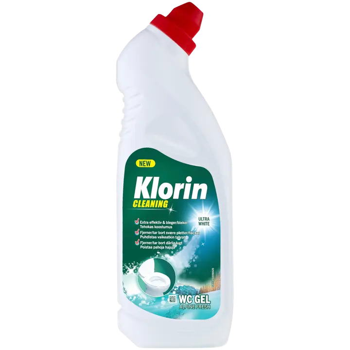 Klorin Cleaning Alpine Fresh wc-geeli 750ml