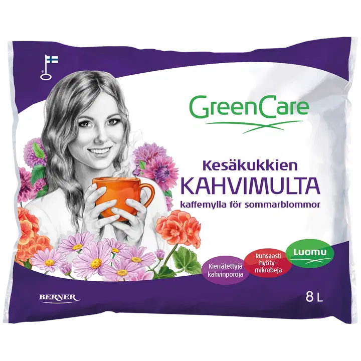 GreenCare Kesäkukkien kahvimulta 8 l
