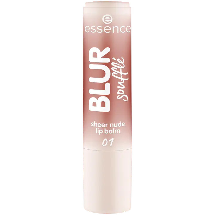 essence BLUR soufflé sheer nude lip balm 01 Nude Beige 3 g