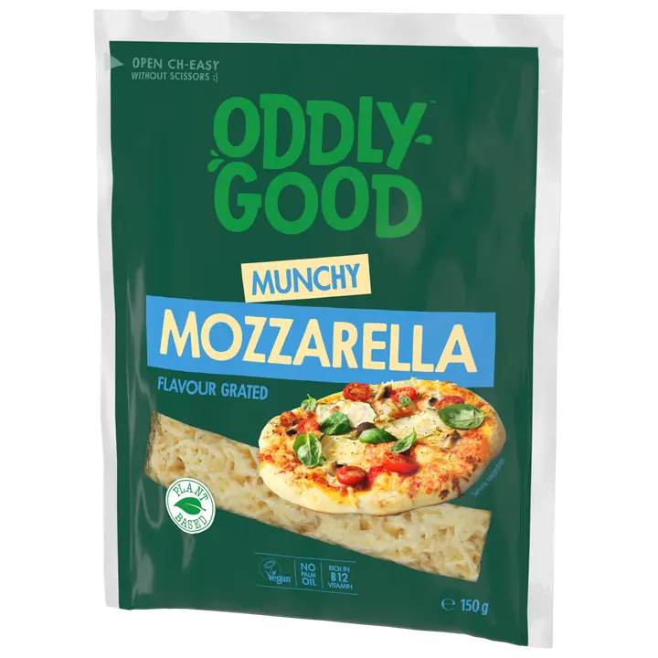 Oddlygood® e150 g grated mozzarella flavour