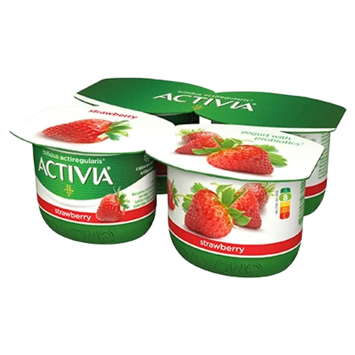 Activia jogurt 4x120g, maasika