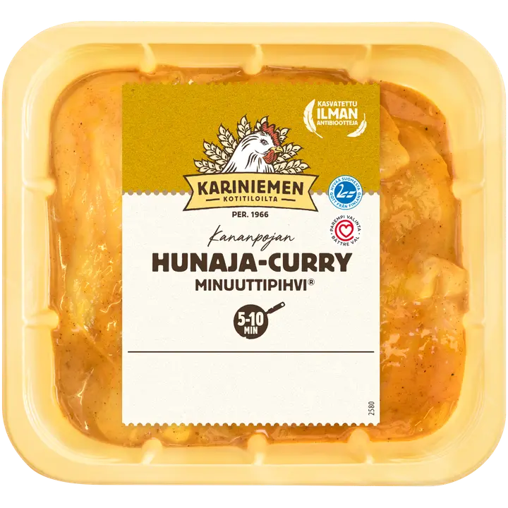 Kariniemen Kananpojan Minuuttipihvi hunaja-curry 370 g