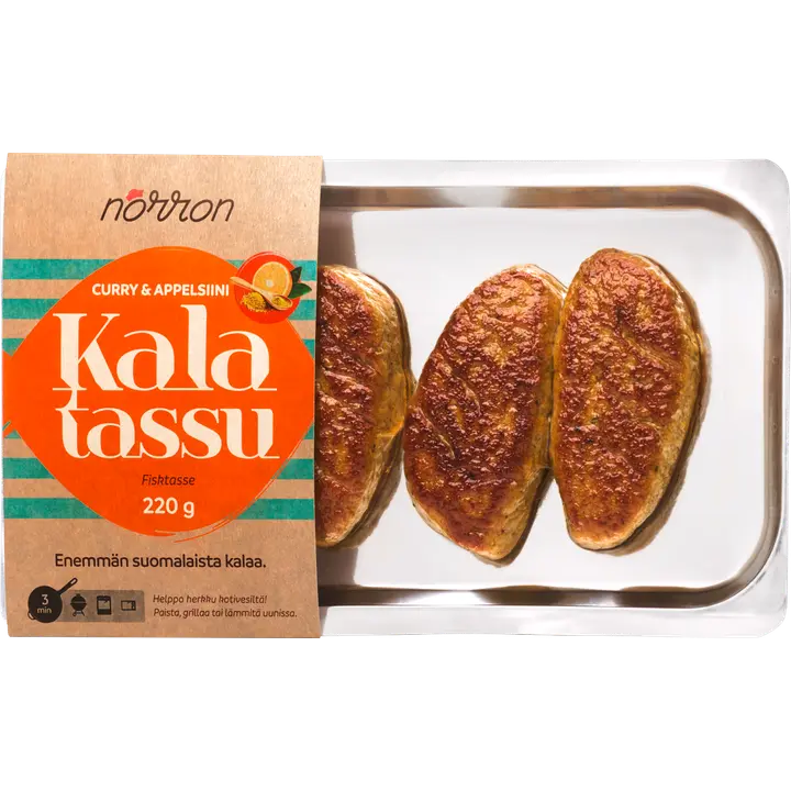 Norron Kalatassu curry & appelsiini 220g