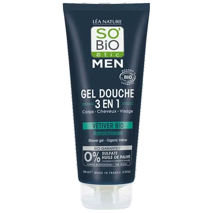 Dušigeel So Bio meeste vetiveriga 200ml
