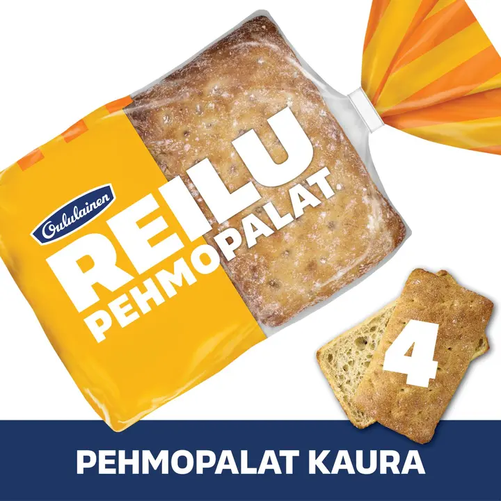 Oululainen Reilu Pehmopalat Kaura 4kpl 240g