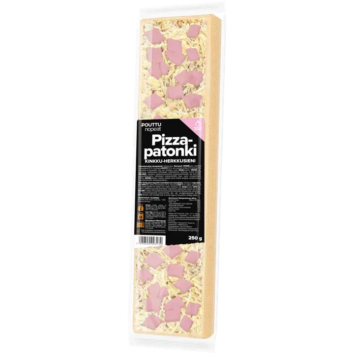 Pouttu Nopeat Pizzapatonki Kinkku-herkkusieni 250 g