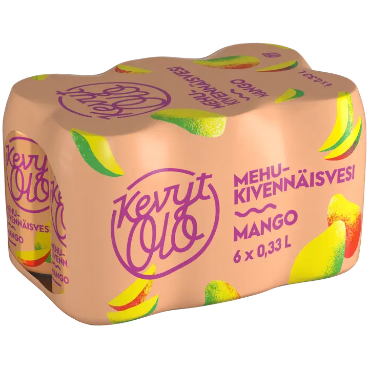 6xKevytOlo Mango mehukivennäisvesi 0,33 l tlk