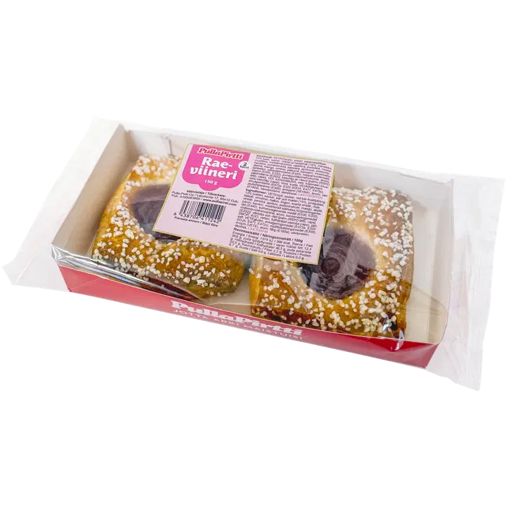 Pulla-Pirtti Raeviineri 2/150g laktoositon täyteviineri
