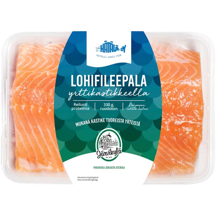 Hätälä Lohifileepala yrttikastikkeella 330g