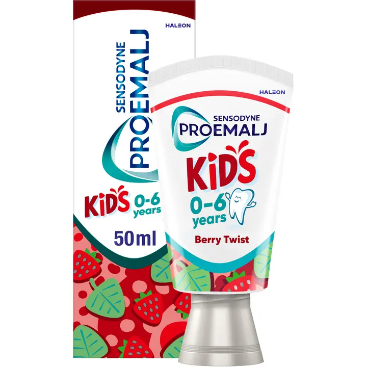 Sensodyne hambapasta Proemalj kids berry twist 0-6 50ml