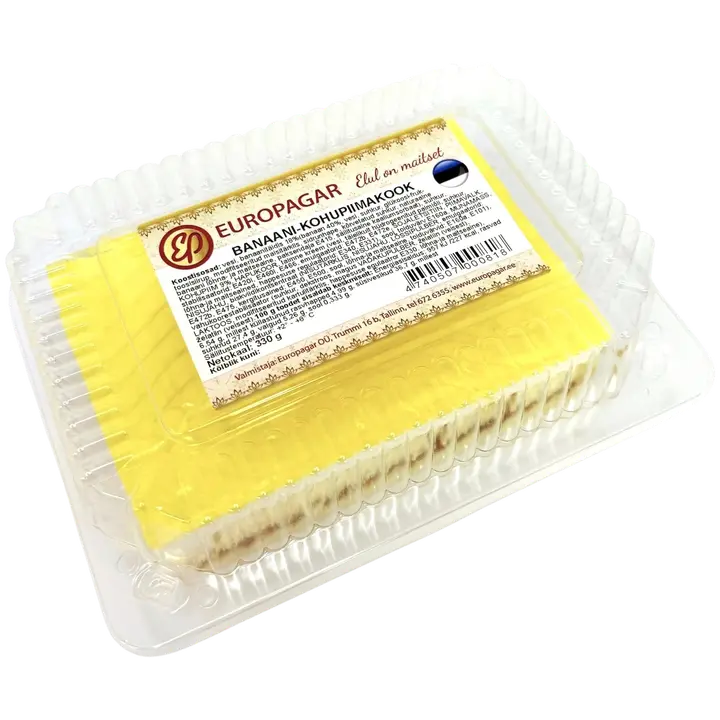 Europagar Banaani-Kohupiimakook 330 g