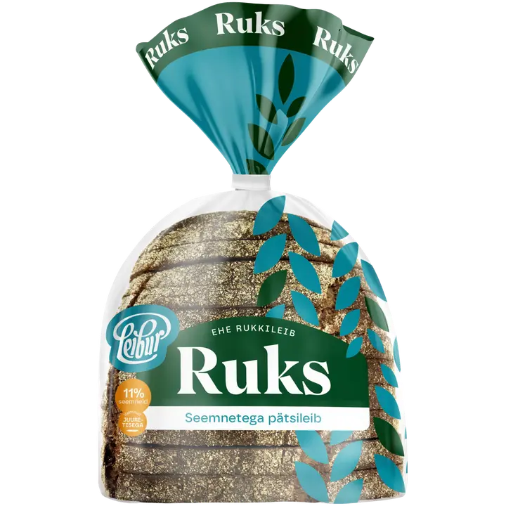 Leibur Ruks Seemneleib 390 G