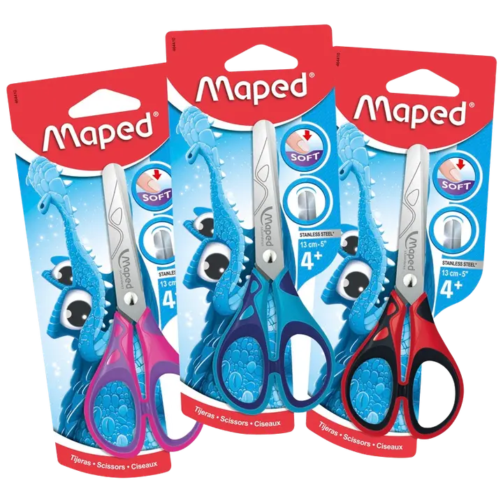 Käärid maped essentials soft 13cm blistr