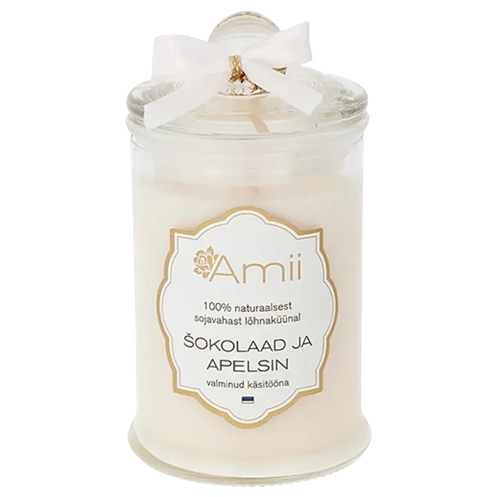 Amii Sojavahast lõhnaküünal Šokolaad ja apelsin