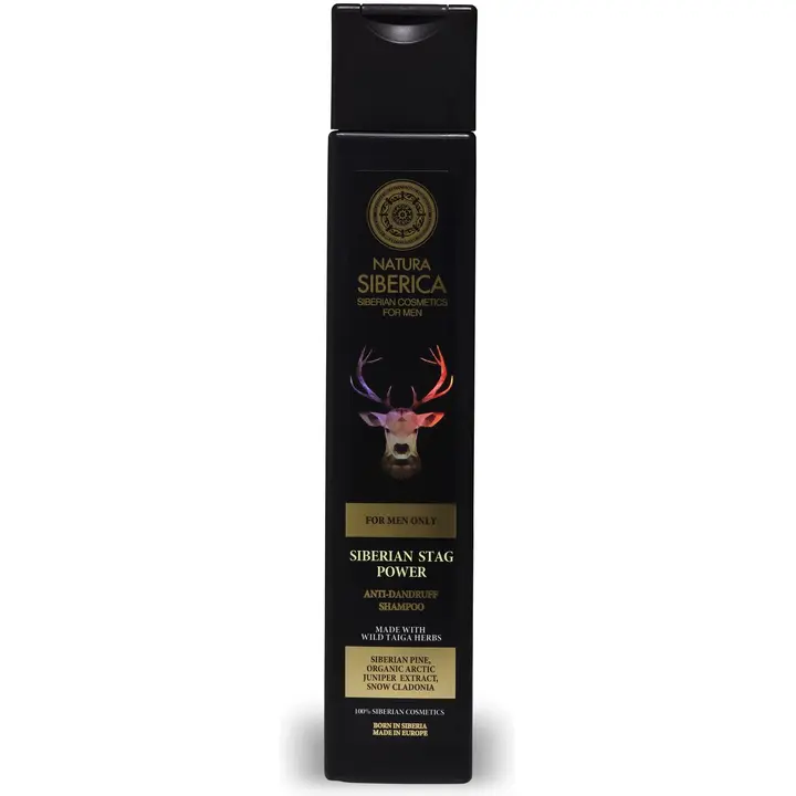 Šampoon kõõmavastane Natura Siberica Siberian Stag Power 250ml