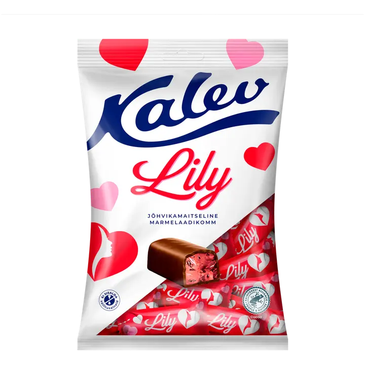 Kalev Lily jõhvikamaitseline marmelaadikompvek 175 g