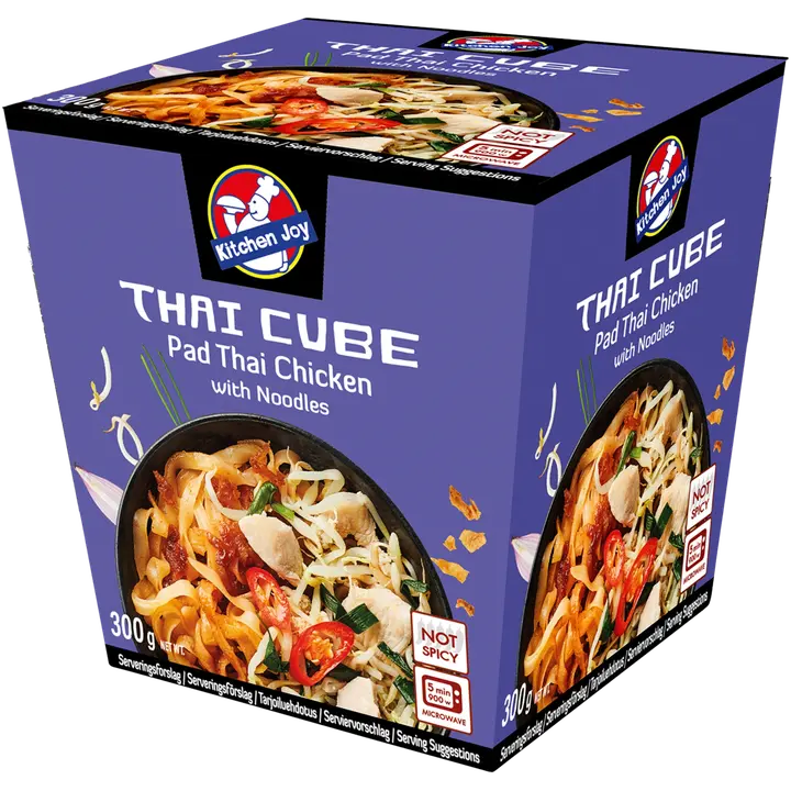 Kitchen Joy Pad Thai -kanaa ja nuudeleita 300g
