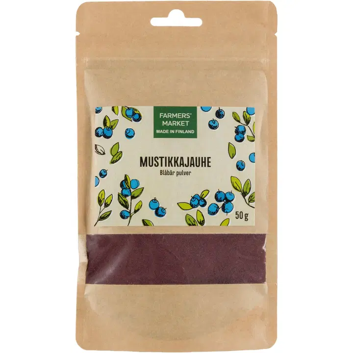 Farmers Market Mustikkajauhe 50g