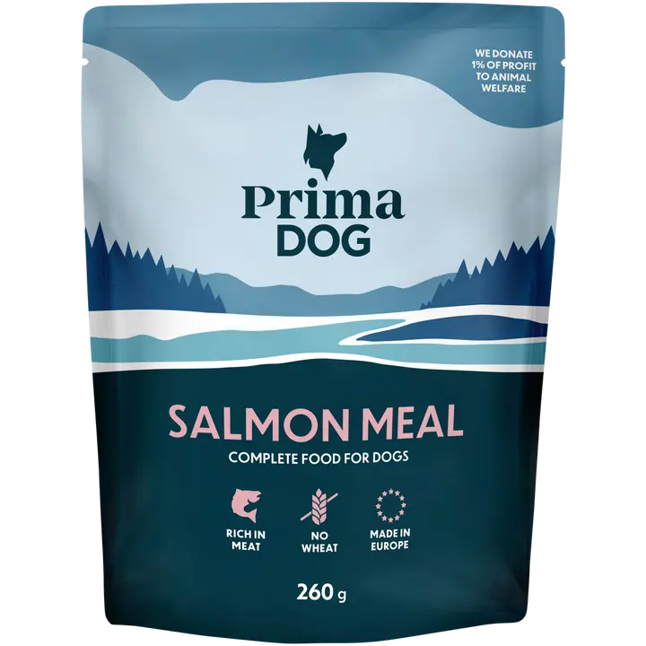 PrimaDog Lohi-ateria 260 g