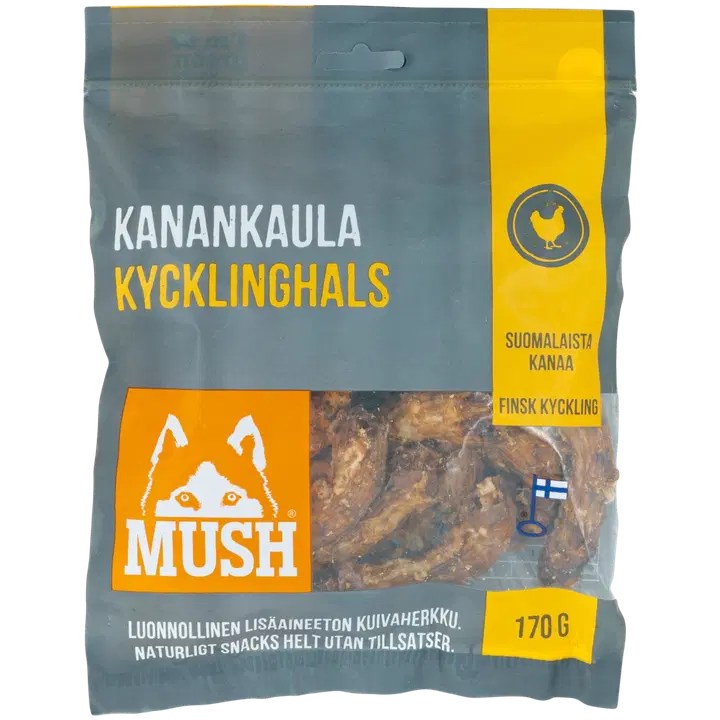 MUSH SNACKS kanankaulat 170g