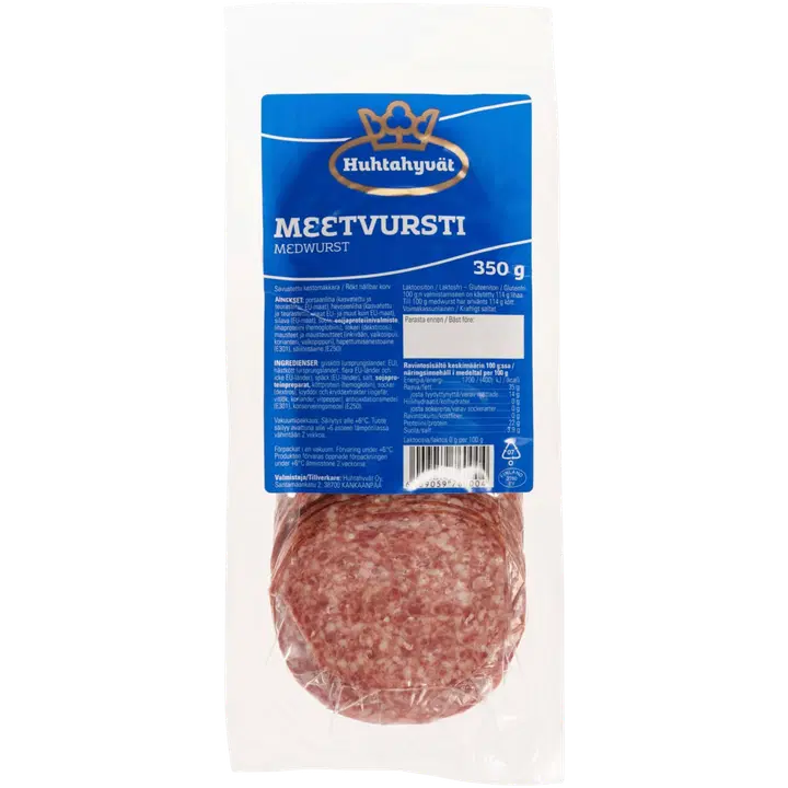 Huhtahyvät meetvursti 350 g