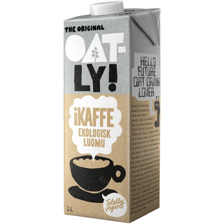 Oatly iKaffe Luomu Kaurajuoma 1L