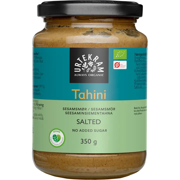 Urtekram Luomu  Suolattu Tahini seesaminsiementahna 350g