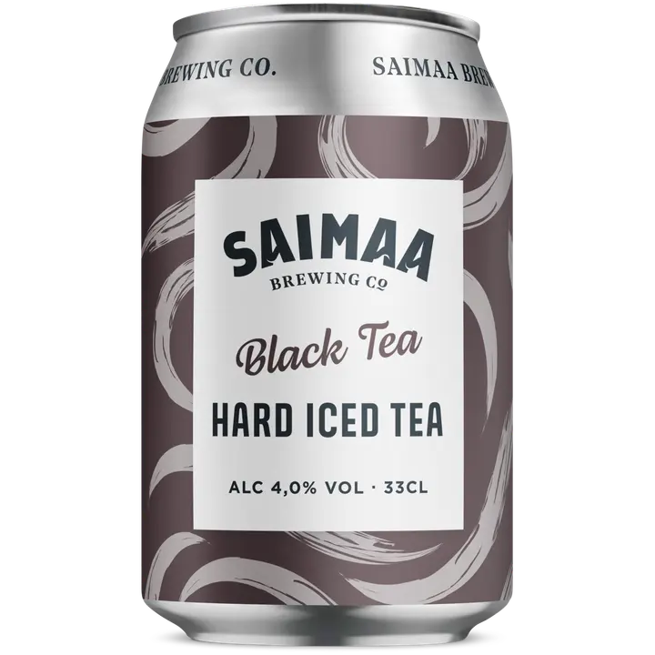 Saimaa Black Tea Hard Iced Tea 4,0% 0,33l tölkki