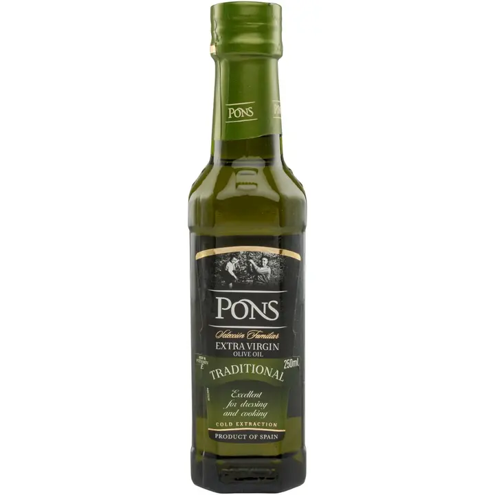 PONS 250ml EKSTRA-NEITSYTOLIIVIÖLJY PERINTEINEN