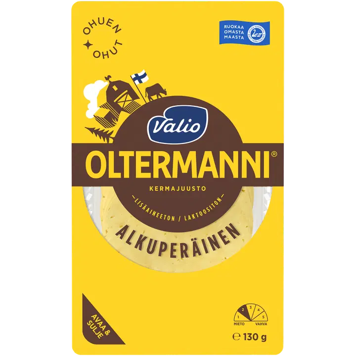 Valio Oltermanni® Alkuperäinen tunna gräddostskivor e130 g